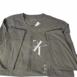 Calvin Klein Men's T-Shirt Long Sleeve Sz XXL NWT